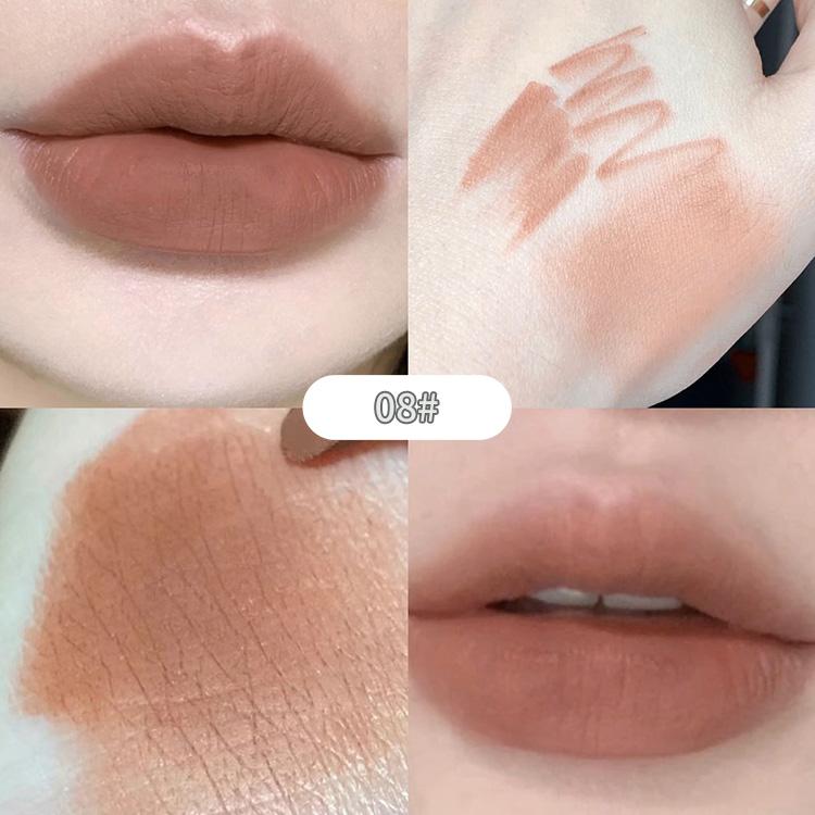 GEGE BEAR Карандаш для губ Shimmer Matte Lip Liner Pencil Long Lasting Lipstick Pen