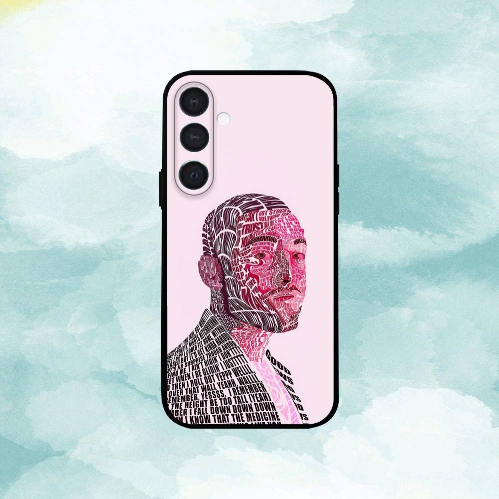 Rapper M-Mac Miller Cool Phone Case For Samsung A73,72,71,A52,51,40,41,A22,A32,31,A13, Soft Black Shell
