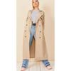 Double Breasted Collar Trench Coat