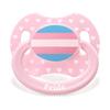 Пустышка LittleForBig, 2-го поколения, для взрослых, с рисунком "Прайд" [Пастельный Прайд] с пылезащитным колпачком, для уменьшения храпа