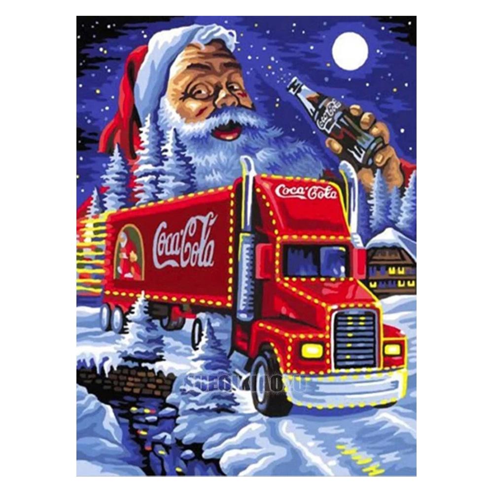 Алмазная картина Рождественский снеговик вышивка крестиком Новое поступление 5D DIY Алмазная вышивка Мозаика Мультфильм Ремесло Праздничные украшения