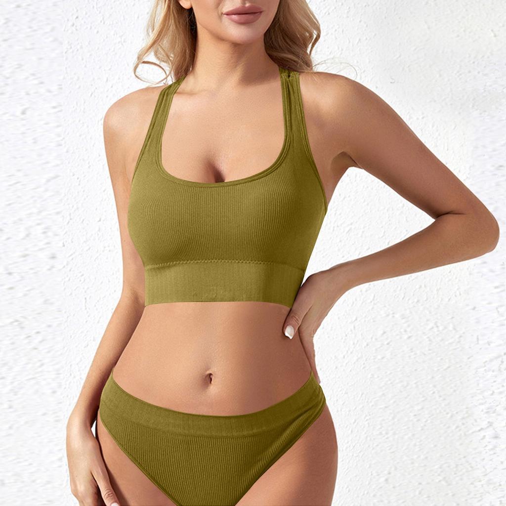 Женский спортивный бюстгальтер с Y-образной спинкой - мягкий, с низкой ударной вязкостью, спагетти, тонкий топ для занятий йогой