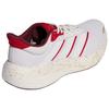 Men's Sneakers Adidas CUSHIONNOVA Fabric Trail Running Shoes Unisex White Red