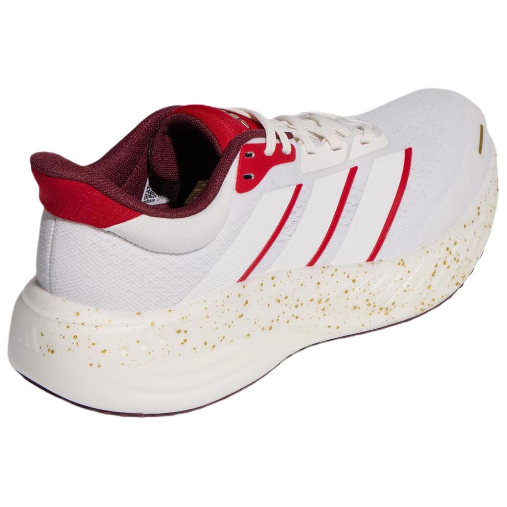 Men's Sneakers Adidas CUSHIONNOVA Fabric Trail Running Shoes Unisex White Red