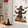 Halloween Pumpkin Scarecrow Bat Bedroom Living Room Home Decoration Wall Stickers