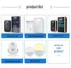 Ultra-Long Range Wireless Doorbell with Mobile Control and Self-Powered Dual Receivers