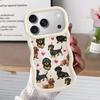 Чехол для iPhone 11 13 14 8 16 Pro Max 15 Plus 17 Air XR 12 Мягкая накладка на телефон Интересные таксы