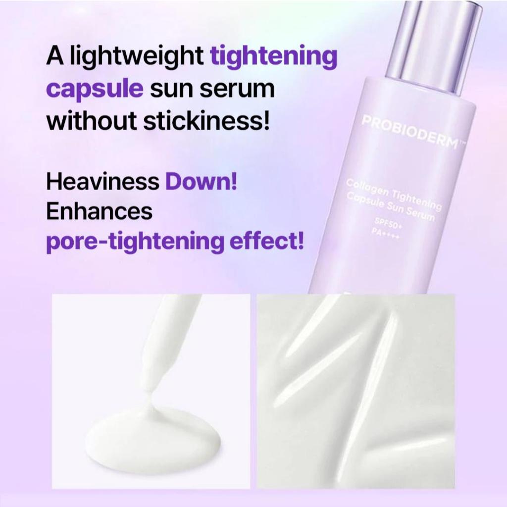 [BIO HEAL BOH] Солнцезащитный крем-эссенция Probioderm с коллагеном 50 мл + 50 мл (SPF50+, ПА++++) / Солнцезащитный крем