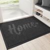 Nordic Wind Polyester Entrance Mat Rubber Door Mat Commercial Hotel Door Scraping Mat Household Entryway Floor Mat