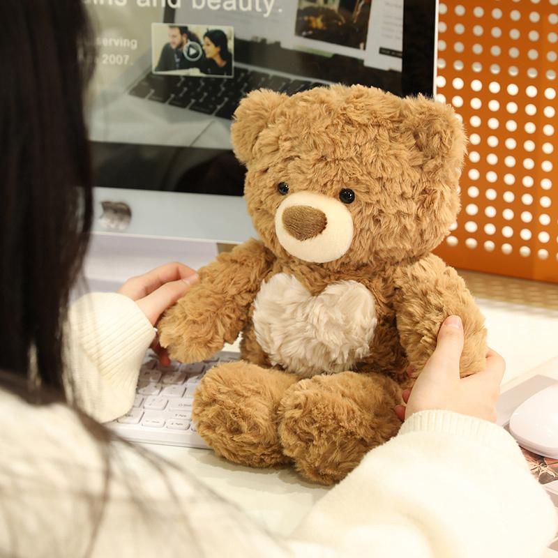 Милый медведь плюшевая игрушка мультфильм мягкий удобный плюшевый медведь плюшевые игрушки кукла домашний декор девочка подарки
