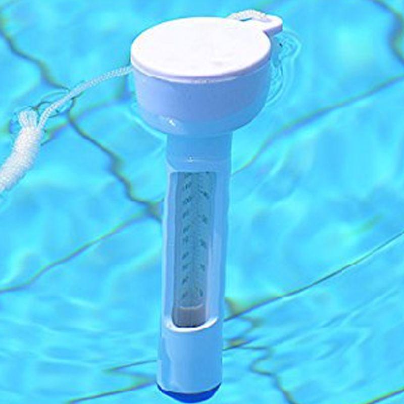 Большой плавающий термометр для бассейна Термометры для воды для открытых и закрытых бассейнов СПА Горячие ванны Рыба для прудов