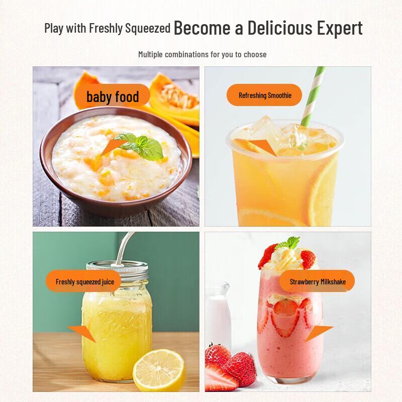 Midea Multi-Function Juicer and Blender CN plug (adapter included)