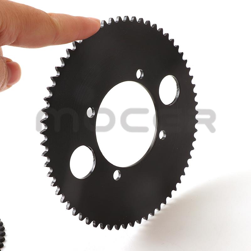 25H Sprocket 55t 65t Tooth 54MM Rear Sprocket For 47CC 49CC Mini Moto ATV Quad Dirt Pit Pocket 2 Stroke Engine