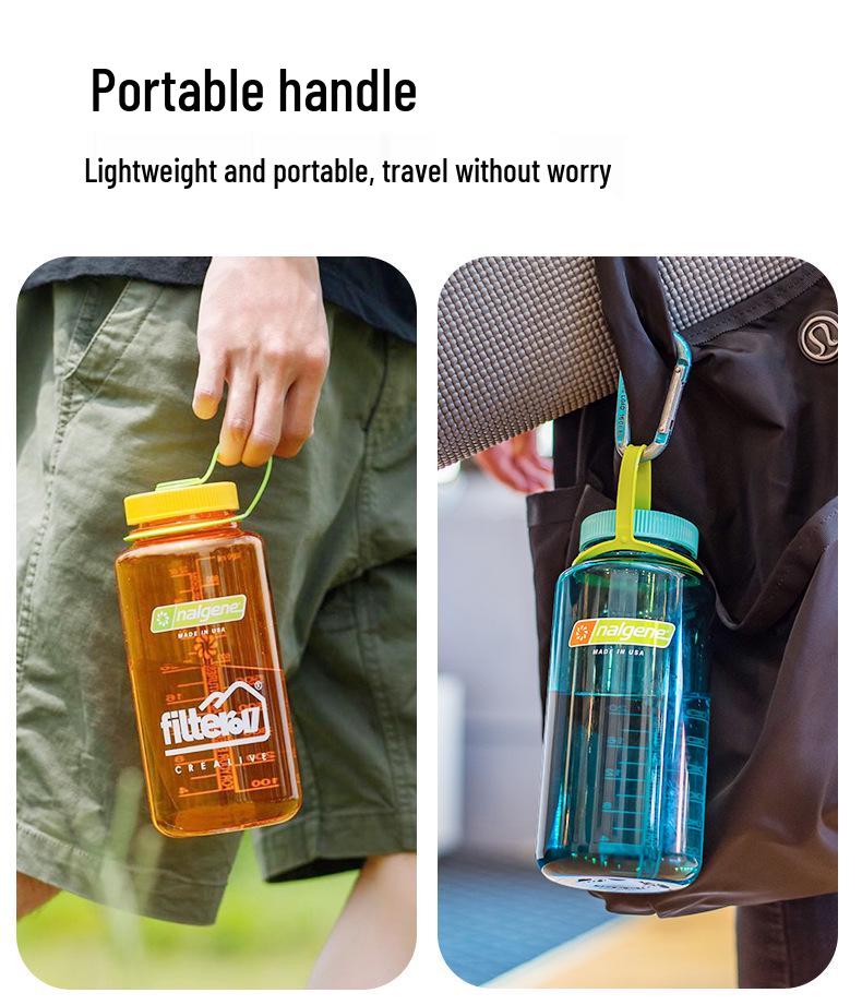 Nalgene Outdoor Sports Water Bottle, Large Capacity Portable Kettle for Men & Women, Fitness Space Cup for Summer.
