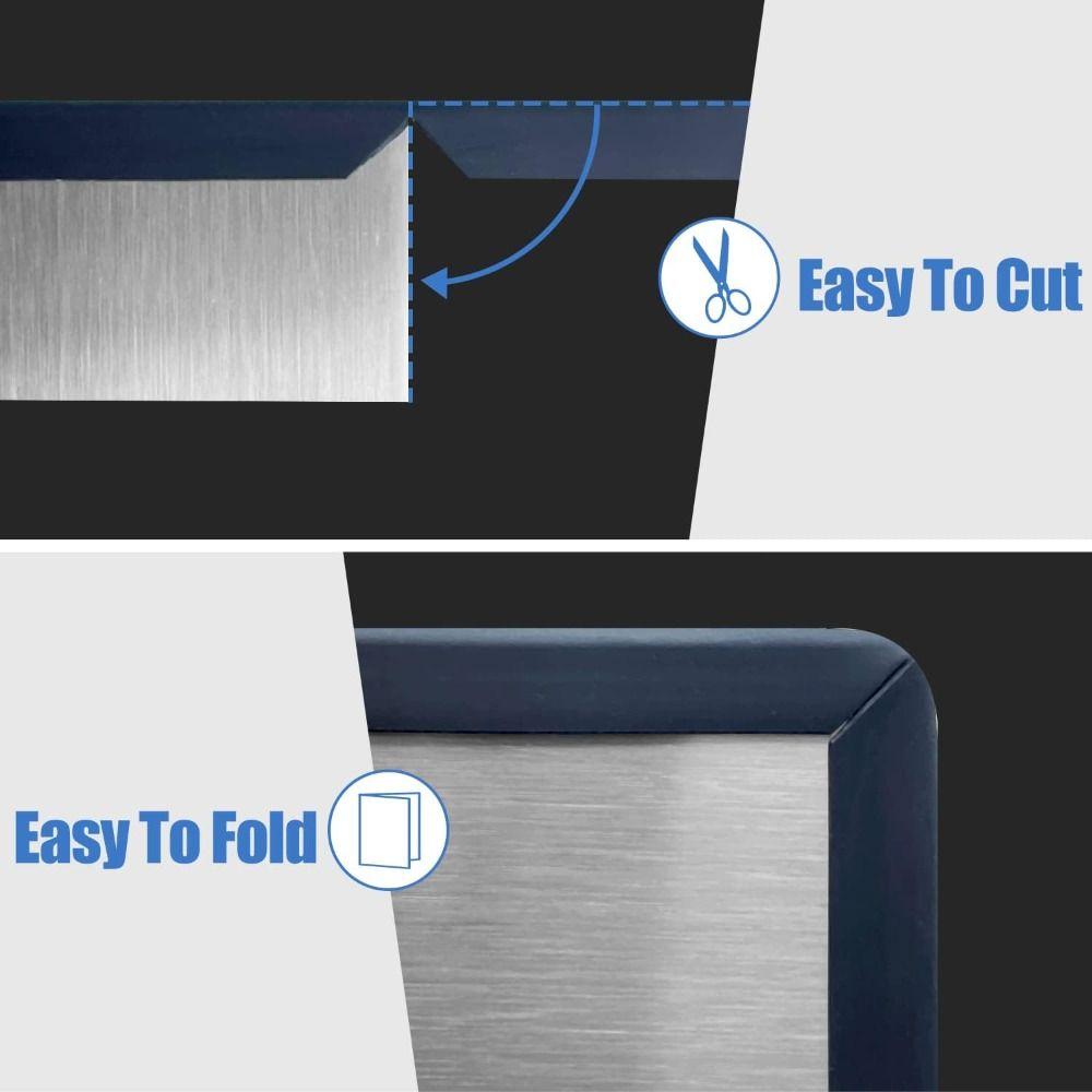 Черная кромочная лента для двери U-образная защита кромки Новая кромочная лента Углы стола