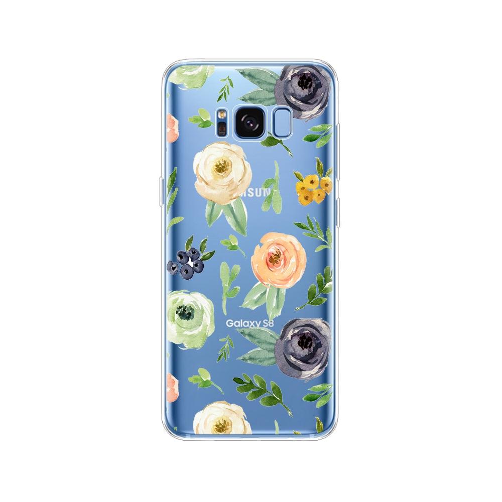 Чехол для Samsung Galaxy S8 PLUS Мягкий силиконовый чехол TPU Чехол для Samsung S8 Plus Чехол Полная защитная задняя крышка на 360 градусов