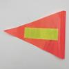 Bike Flag Bike Safety Sign Kids Bike Highly Visible Safety Sign Reflective Orange Triangle Flag Universal Mounting Bracket