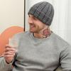 Ветрозащитные вязаные шапки-бини, теплая шапка-бини, высококачественная повседневная шапка, женская/мужская