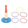 Kids Ring Toss Game Children Throwing Rings Toy Interactive Parent and Child Puzzle Set for Home Out