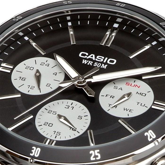 Casio Standard Quartz Men's Watch MTP-1374D-1A3V Black