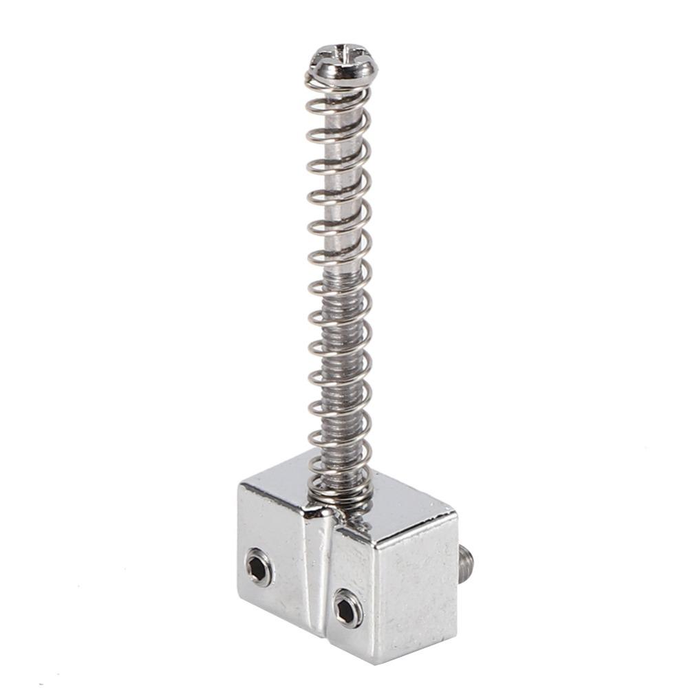 5PCS Metal Bass Bridge Saddles Silver/Golden Electric Bass Replacement Bass Electric Guitar Kits