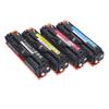4 шт. Замена картриджа с тонером для HP Color Laserjet CP1215 CP1518ni CM1312nfi CM1312 CP1515n CP1525nw M251 Принтер
