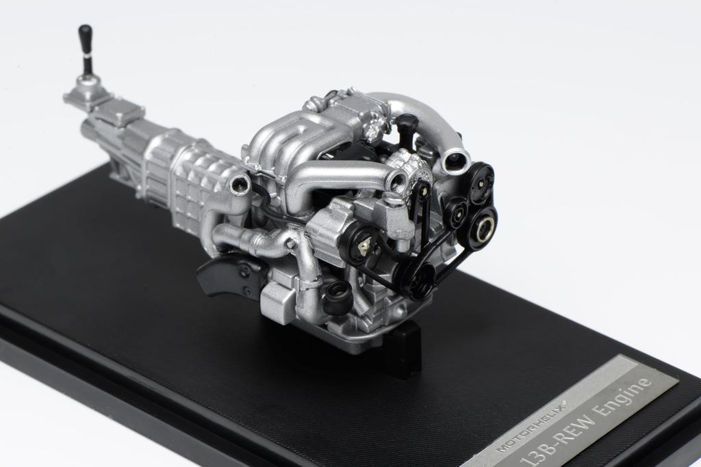 FREESTYLE MOTORHELIX Scale Mazda Engine M90120 1/18 13B-REW (Finished Model)