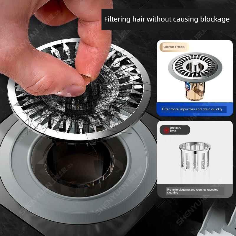 Floor Drain Sealing Cover Anti-Odor Device Bathroom Sewer Anti-Odor Gadget Toilet Anti-Odor and Anti-Insect Sealing Cover