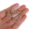 10Pcs 1:12 Dollhouse Miniature Glass Bottle Jars Food Storage Kitchen Accessorie