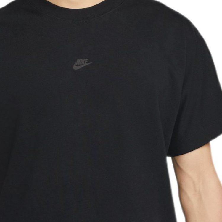 Nike Футболки Мужские Черные С Круглым Вырезом Умеренные DD7019-010