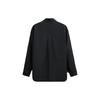 Zara X Maison Special Collaboration Solid Color Pointed Collar Long Sleeve Shirt Men Shirts Black 09621600800-33