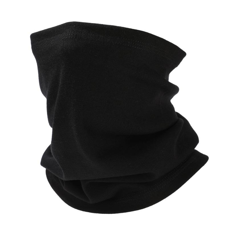Outdoor Cold Cycling Mask Versatile Solid Color Fake Turtleneck Winter Warm Neck Cover Men and Women