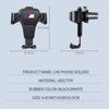 LCHGA1 Car Sticker Gravity Car Phone Holder Air Vent GPS Stand Accessories For Bmw 50th Kith E60 M3 M5 M6 F01 F20 F10 F13 F15 F16 F30 F