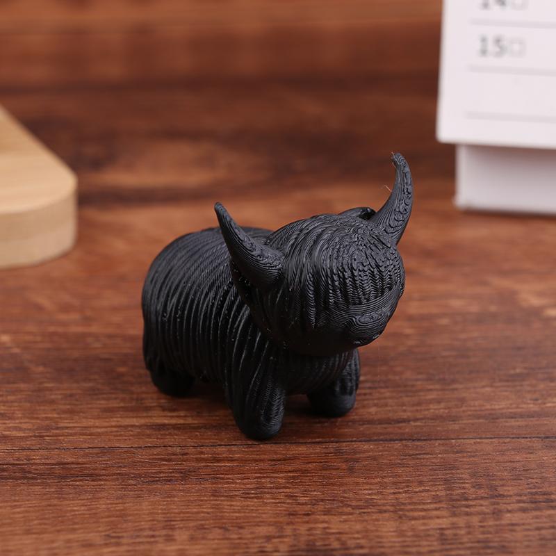 Держатель для сережек в виде коровы Хайленд, ювелирная подставка, украшение для домашнего офиса, украшения для рабочего стола, подарки