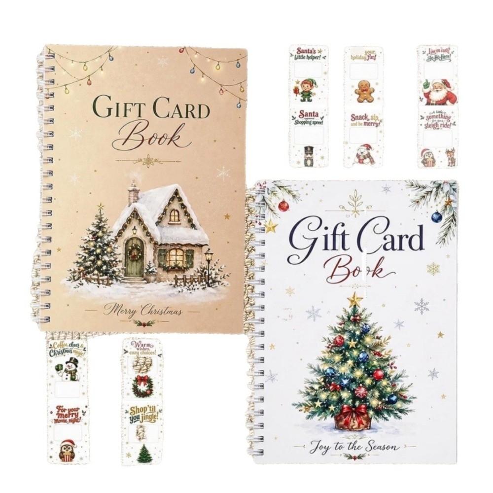 Paper Christmas Coupon Book Christmas Theme Greeting Card Album Holiday Gift Giving