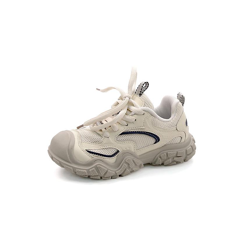 Осенние детские кроссовки для мальчиков, массивные нескользящие детские повседневные туфли, модные универсальные дышащие школьные баскетбольные туфли для девочек