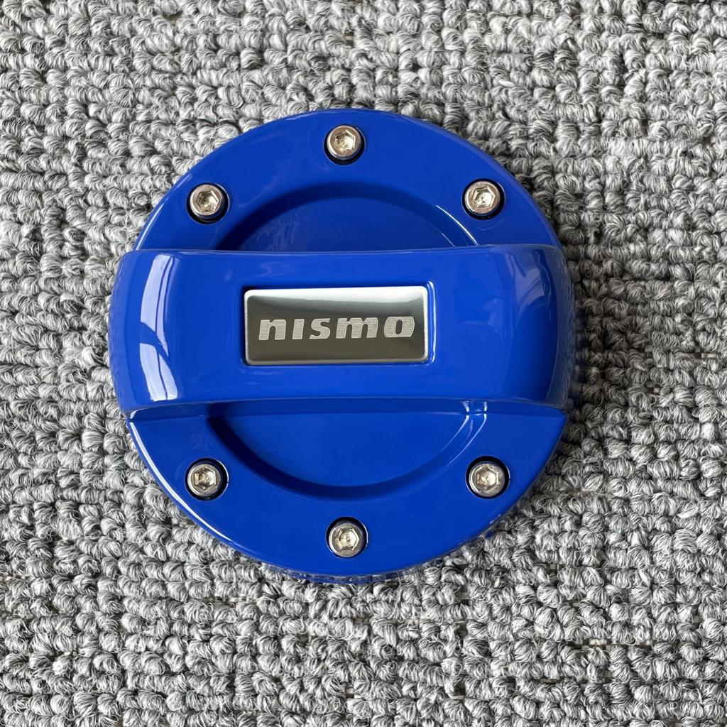 Редкая ручная крышка бензобака NISMO, синяя накладка на крышку топливного бака