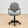 Office Chair Cover Iso Swivel Office Chair, Velvet, Dark Gray