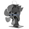 Y5GD Stove Fan 6-Blade Upgrade Heat Powered Fan for Ideal Gift for Your Home Family