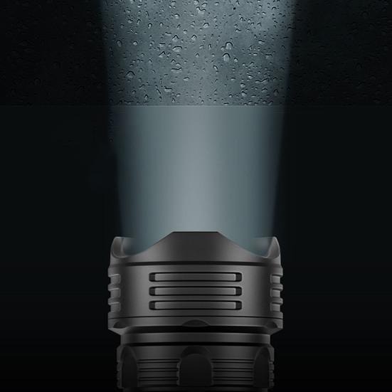 Светодиодный фонарик высокой яркости с цифровым дисплеем, водонепроницаемый, перезаряжаемый, энергосберегающий светодиодный фонарь для кемпинга на открытом воздухе, патрулирования