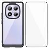 Чехол для телефона Xiaomi Redmi Note 14 Pro 4G WANLONFENG Серия XC ТПУ Акриловая крышка с закаленным стеклом (Большое отверстие для линзы)