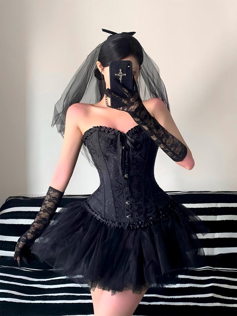 Костюм балерины «Чёрный лебедь» на Хэллоуин: Сексуальный наряд дьявола и ангела