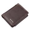 New PU Leather Men Wallets High Quality Zipper Short Card Holder Male Purse Vintage Coin Holder Men Wallets