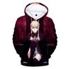 Fate Stay Night 3D Print Hoodies Men Women Casual Fashion Sweatshirt Hoodie Anime Harajuku Streetwear Pullover Hip Hop Tops Coat