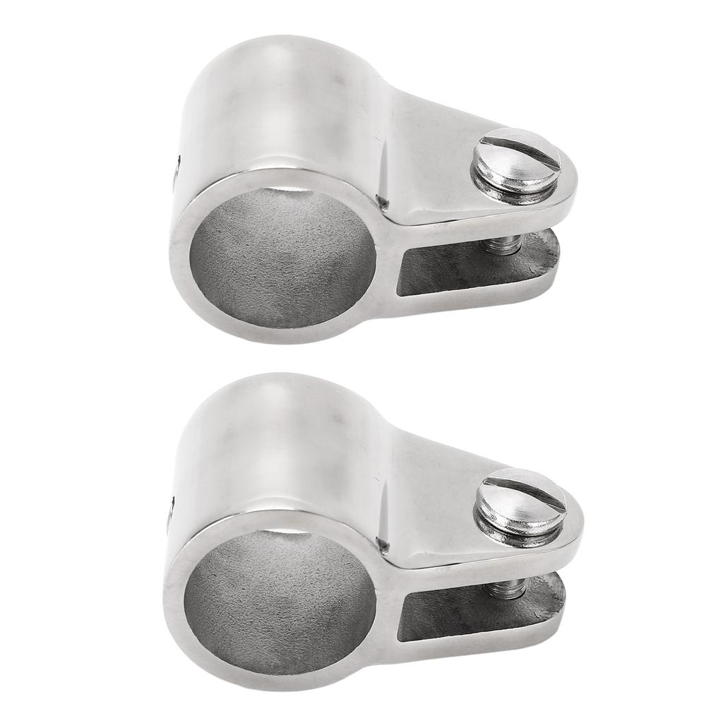 2 шт. Слайдеры челюстей для бимини-топа из нержавеющей стали 316, съемные шарнирные слайдеры челюстей для фурнитуры бимини для лодки