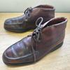 TODS Кожаные Короткие Ботинки Челси Италия Винтаж Размер 8.5 26.0-27.0 Коричневые Классические Ботинки(ИСПОЛЬЗОВАЛ)