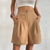 Summer Women High-waisted Shorts Botton