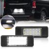2X LED Rear Number Plate Light For Benz Vito Viano W639 2003-2014 Sprinter W906 2006-2018 License Plate Light Xenon White CANBUS