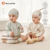 Детский хлопковый боди-комбинезон с длинным рукавом
