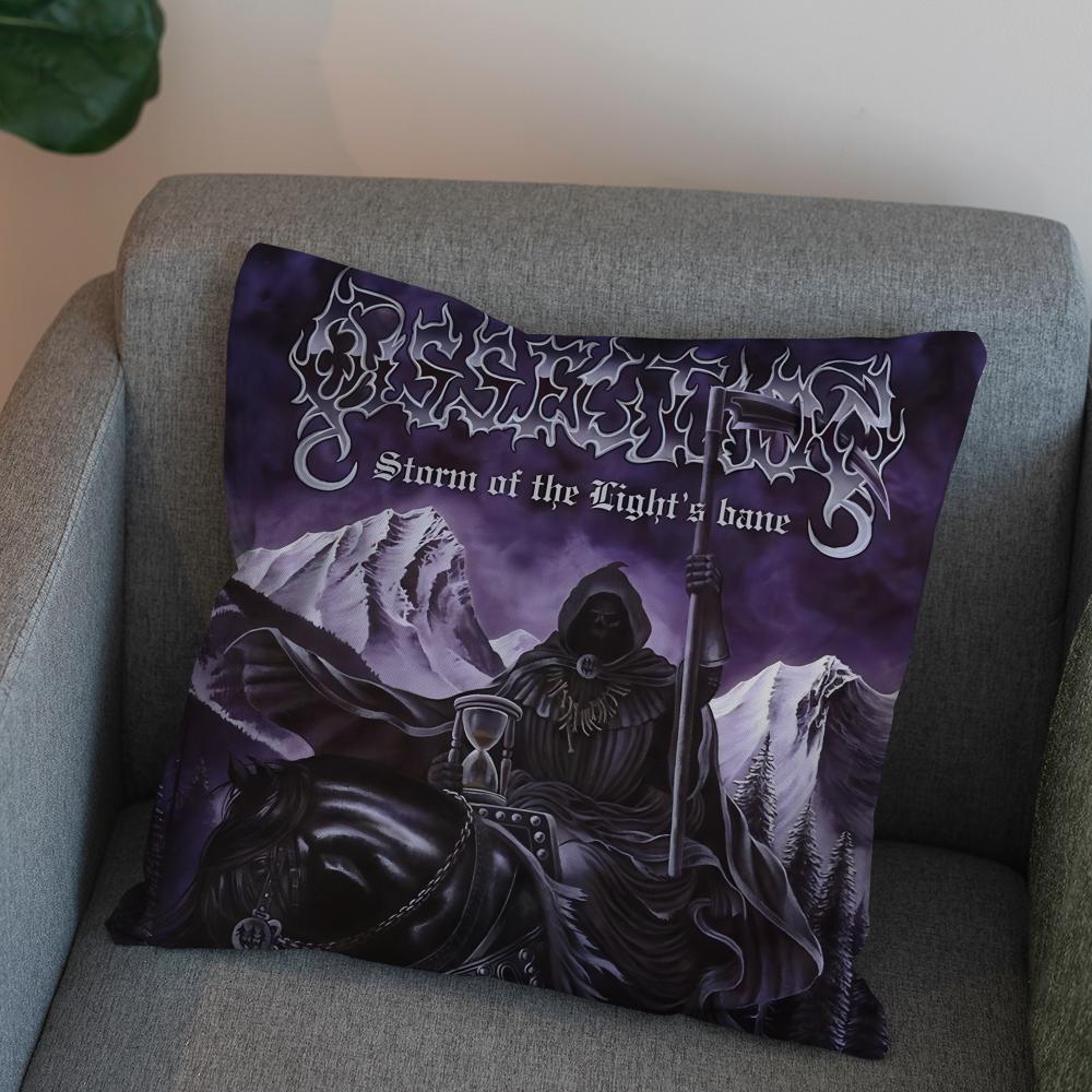 Band DDissection Pillow Case For Car Sofa Decorative Home Doublesided Print Plush Square Throw Pillow Cushion Cover